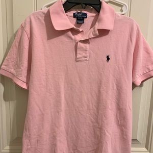 🌼SPRING READY🌼 POLO Ralph Lauren PINK Polo Shirt Boys M(10/12)